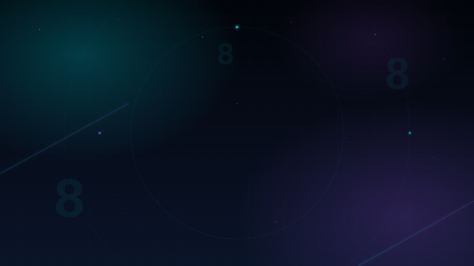 Abstract neon illustration of the POOKIZ ecosystem on Robinhood Chain
